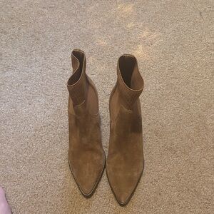 Steve Madden Brown Ankle Booties